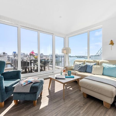 Triton: Meerblick, Sauna, Dachterrasse Olpenitz Extérieur photo