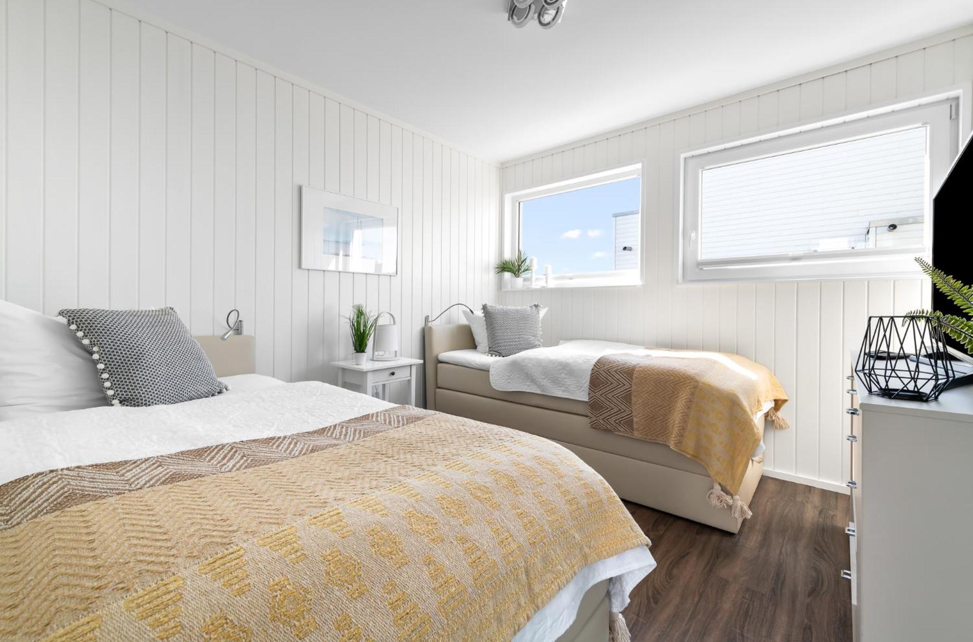 Triton: Meerblick, Sauna, Dachterrasse Olpenitz Extérieur photo