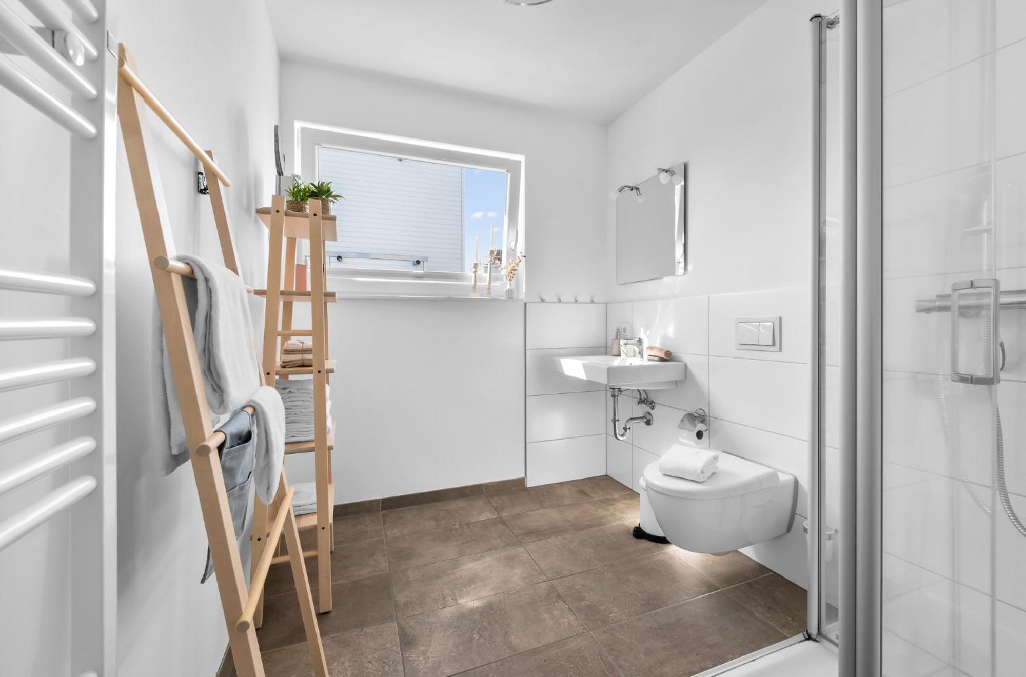 Triton: Meerblick, Sauna, Dachterrasse Olpenitz Extérieur photo