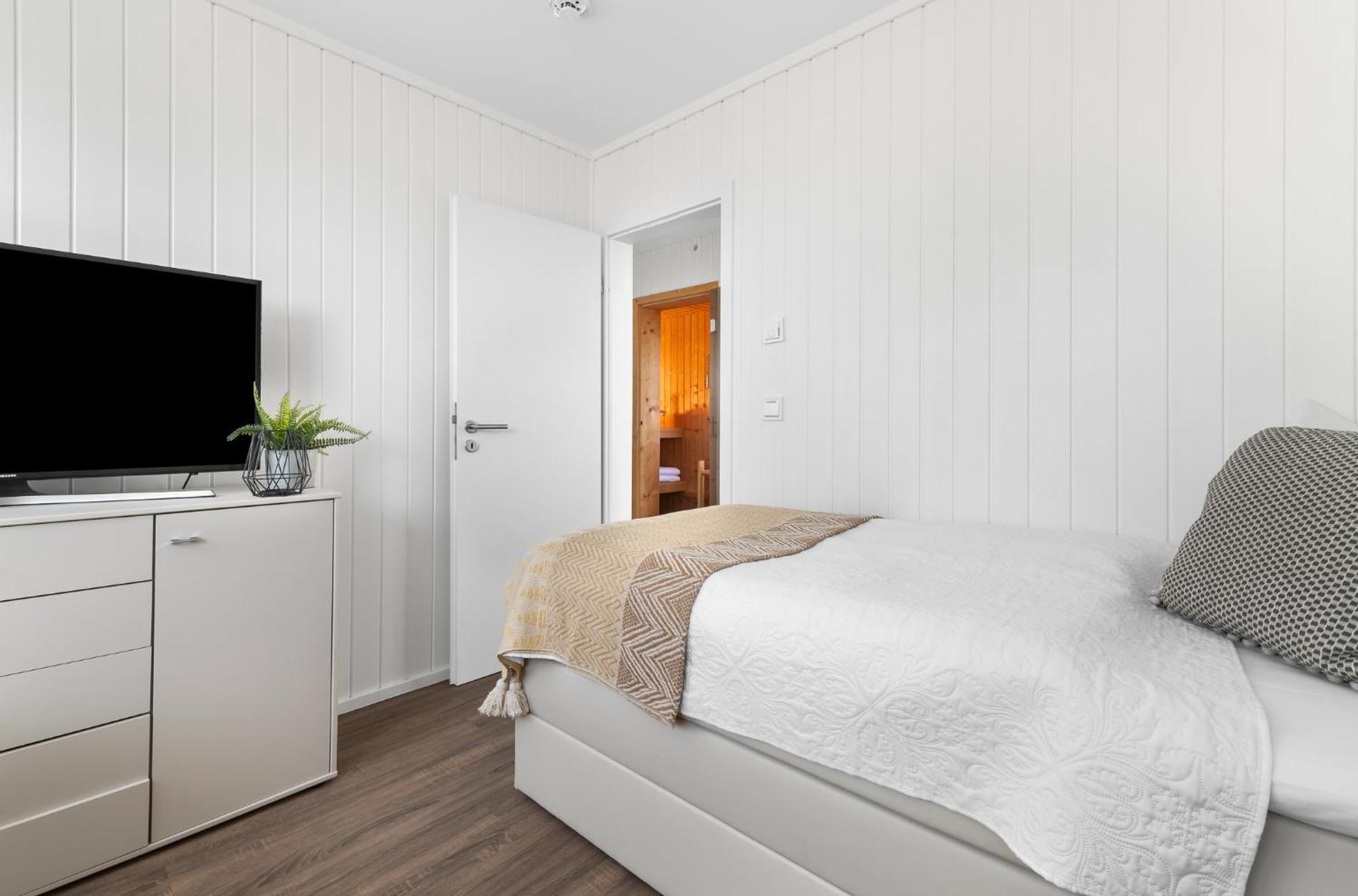 Triton: Meerblick, Sauna, Dachterrasse Olpenitz Extérieur photo