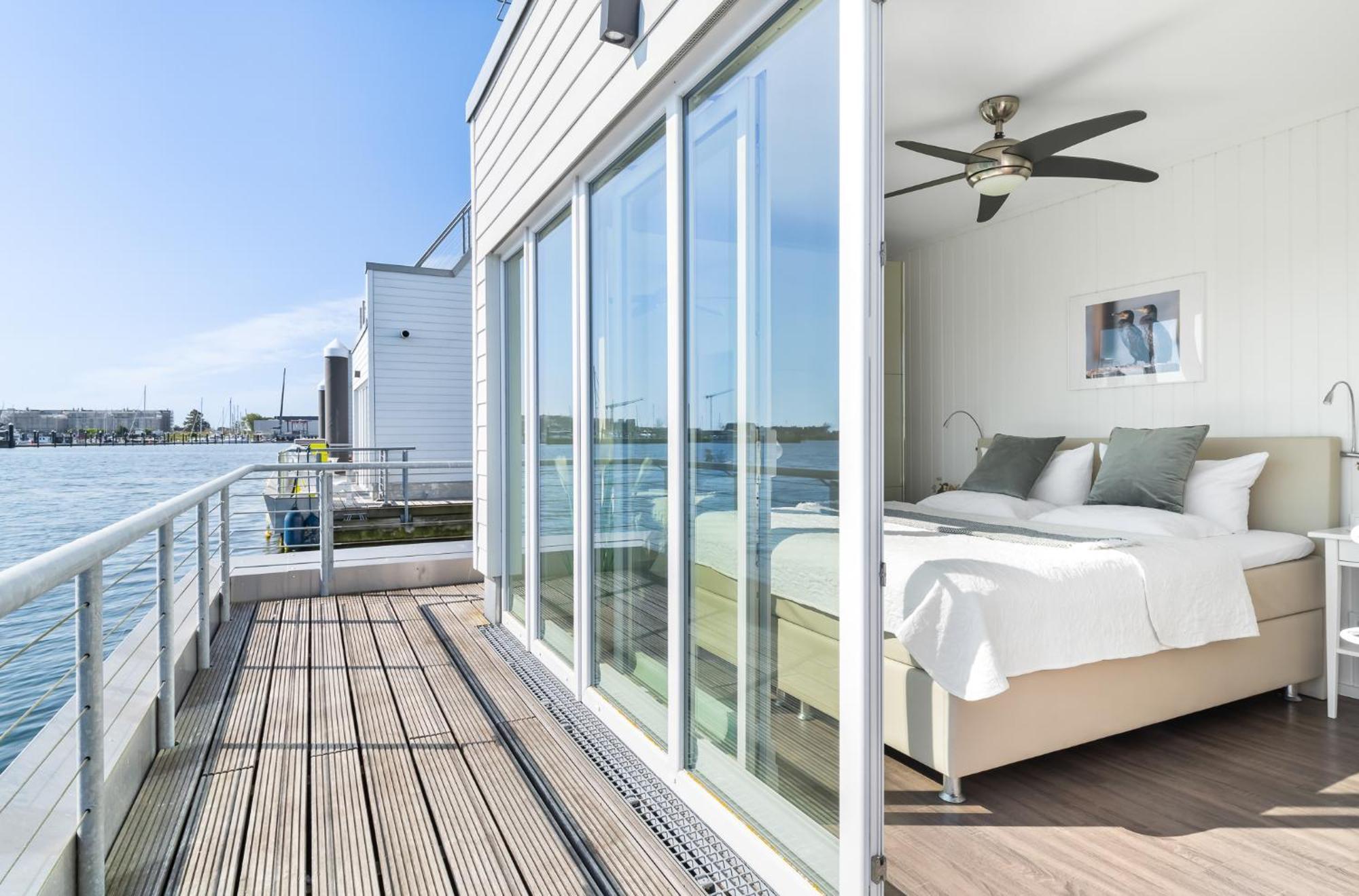 Triton: Meerblick, Sauna, Dachterrasse Olpenitz Extérieur photo