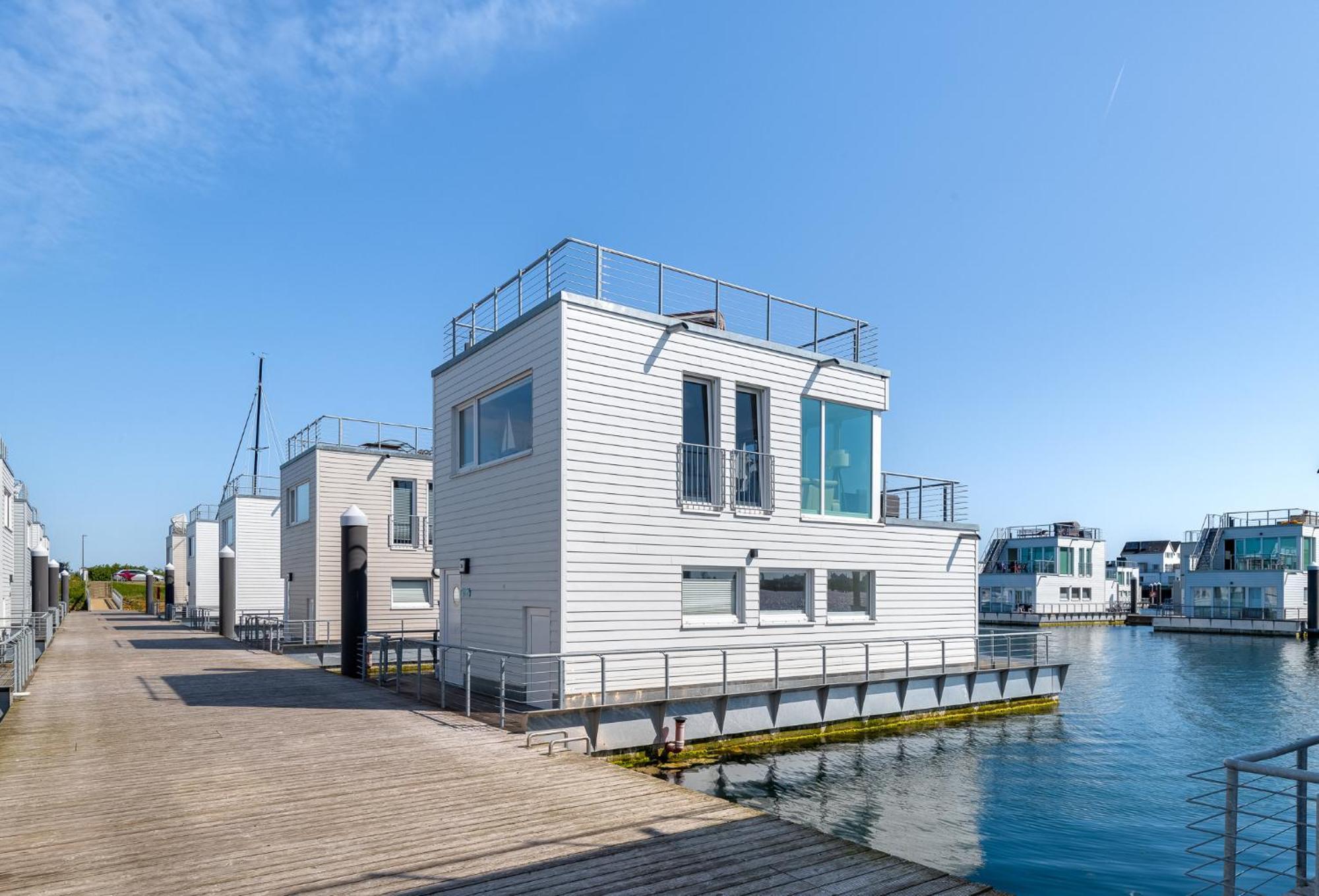 Triton: Meerblick, Sauna, Dachterrasse Olpenitz Extérieur photo